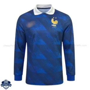 France World Cup 2026 Home Men Cheap Football Shirt Long Sleeve