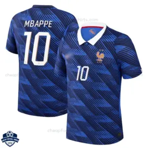 France World Cup 2026 Home Men Cheap Football Shirt - MBAPPÉ 10 - overview
