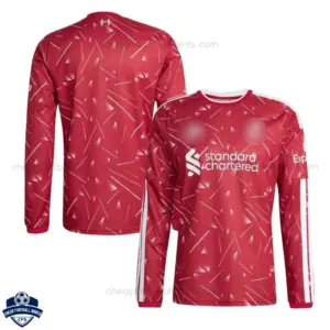 Liverpool Home Men Cheap Football Shirt 2026/27 Long Sleeve - overview