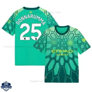 Manchester City Green Goalkeeper Men Cheap Football Shirt 2026/27 - DONNARUMMA 25 - overview