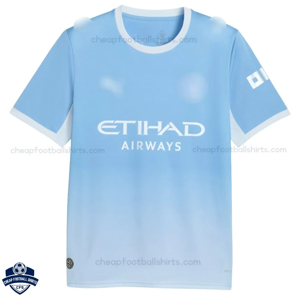 Manchester City Home Men Cheap Football Shirt 2026/27 - CHERKI 10 - front view