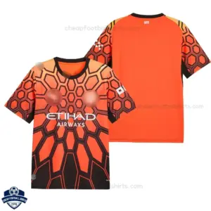 Manchester City Orange Goalkeeper Men Cheap Football Shirt 2026/27 - overview
