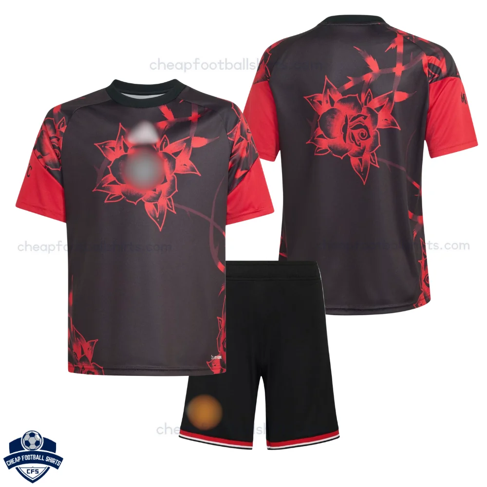 Manchester United Pre Match Kids Cheap Football Kit 2026/27 - overview