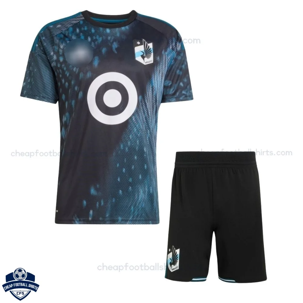 Minnesota United Home Kids Cheap Football Kit 2026/27 - Front View
