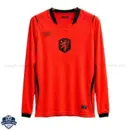 Netherlands World Cup 2026 Home Men Cheap Football Shirt Long Sleeve