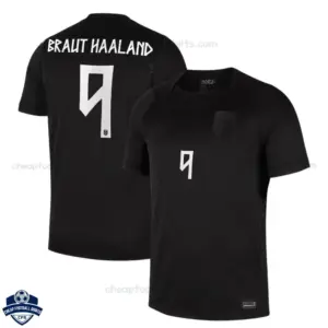 Norway World Cup 2026 Away Men Cheap Football Shirt - BRAUT HAALAND 9 - overview