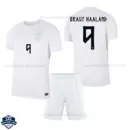 Norway World Cup 2026 Third Kids Cheap Football Kit - BRAUT HAALAND 9 - overview
