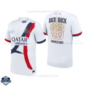 PSG Away Champions of Europe Men Cheap Football Shirt 2025/26 - BACK2BACK 26 - overview