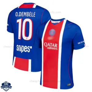 PSG Home Men Cheap Football Shirt 2026/27 - O.DEMBÉLÉ 10 - overview