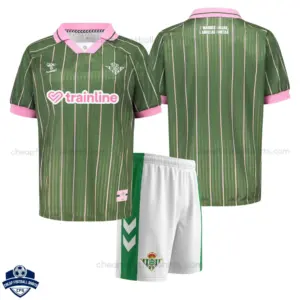 Real Betis Pink Special Edition Kids Cheap Football Kit 2026/27 - overview