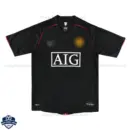 Retro Manchester United Away Men Cheap Football Shirt 2007/08 - front view
