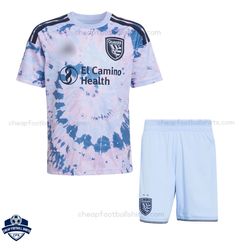 Jose Earthquakes Away Kids Cheap Football Kit 2026/27 - front view