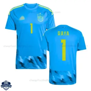 Spain World Cup 2026 Goalkeeper Men Cheap Football Shirt - RAYA 1 - overview