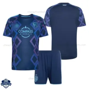 Sporting Kansas City Away Kids Cheap Football Kit 2026/27 - overview