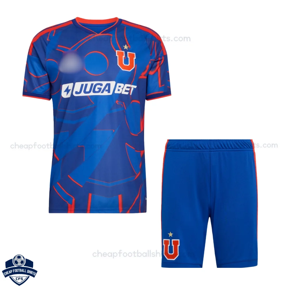 Universidad de Chile Home Kids Cheap Football Kit 2026/27 - front view
