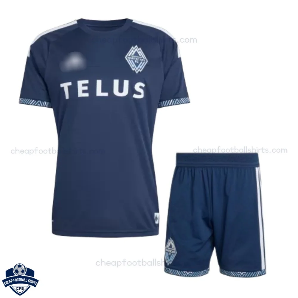 Vancouver Whitecaps Away Kids Cheap Football Kit 2026/27 - Front View