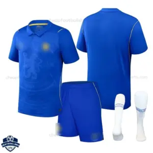 Chelsea Home Kids Cheap Football Kit 2026/27 - overview