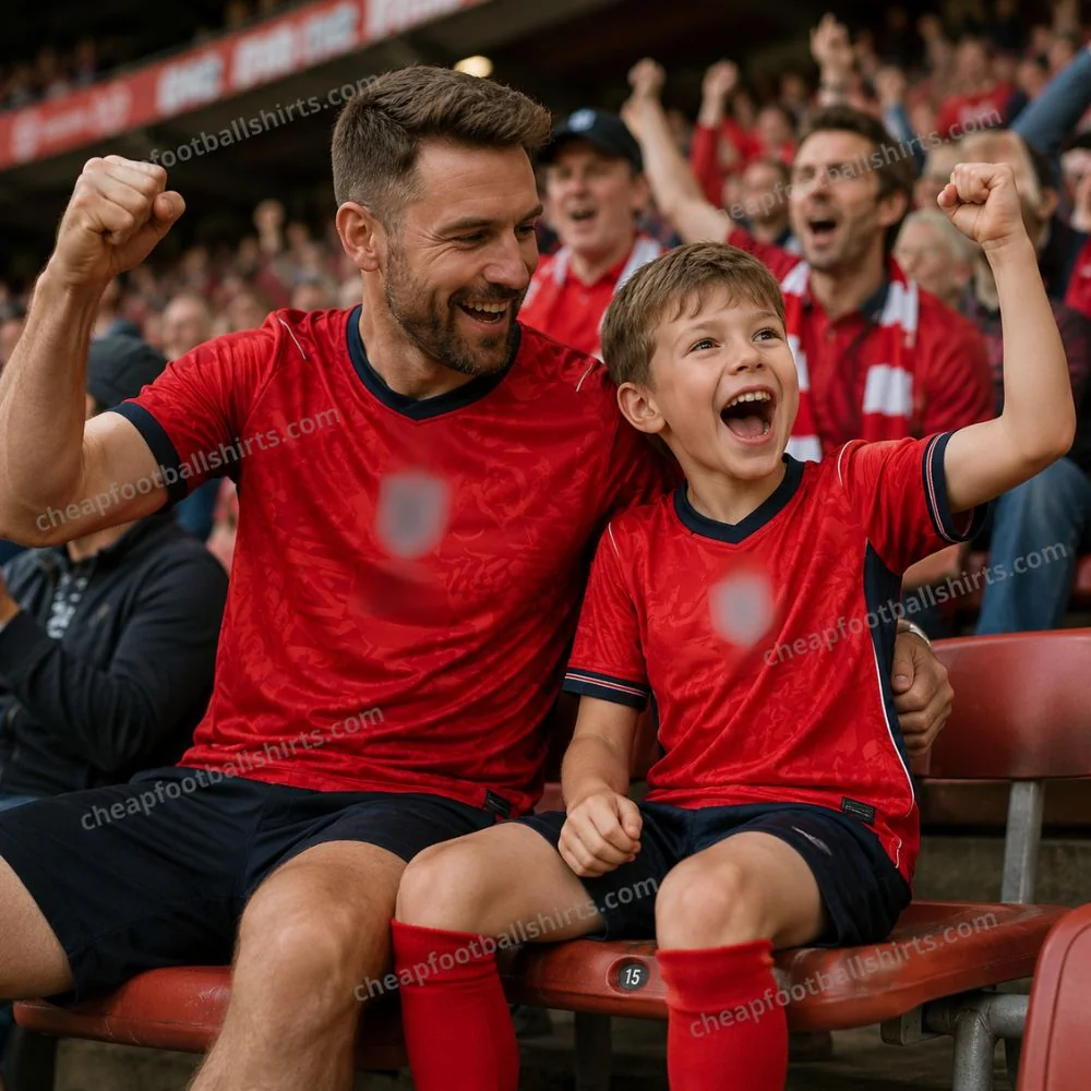 England World Cup 2026 Gift Pack – Away Dad Shirt and Son Kit