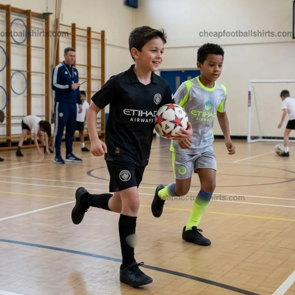 Manchester City 2025/26 Gift Pack - Away and Third Kids Cheap Football Kits (With Socks)