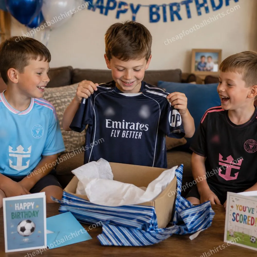 Real Madrid and Inter Miami 2025/26 Gift Pack - Away and Third Kids Cheap Football Kits (With Socks)