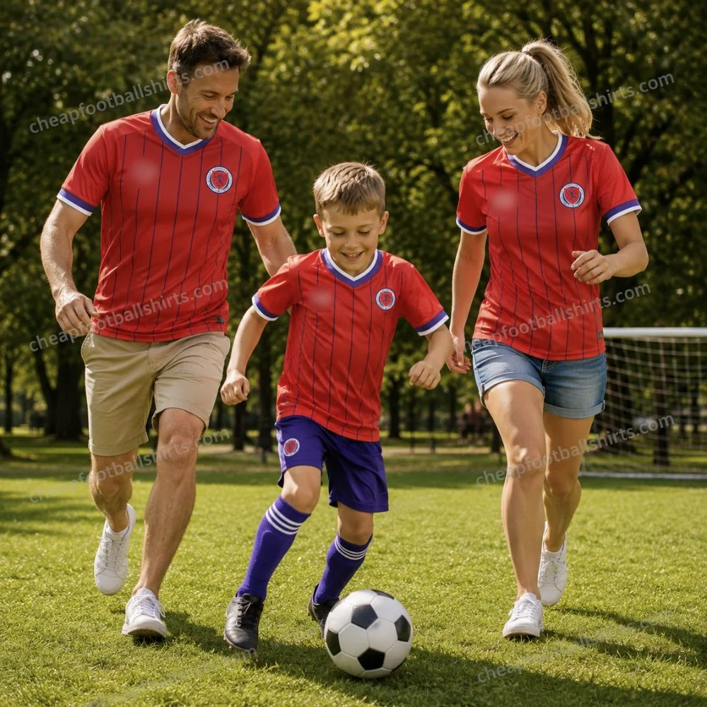 Scotland World Cup 2026 Gift Pack – Away Dad and Mom Shirts and Kit