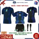 Brazil World Cup 2026 Gift Pack – Family Shirts and Kit - overview
