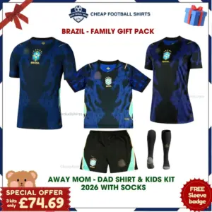 Brazil World Cup 2026 Gift Pack – Family Shirts and Kit - overview
