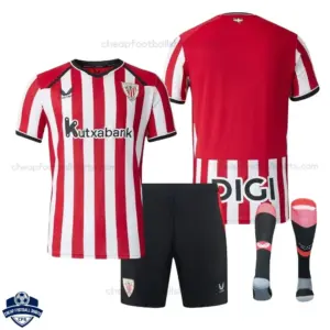 Athletic Bilbao Home Kids Cheap Football Kit 2026/27 - Overview