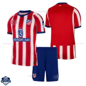 Atletico Madrid Home Kids Cheap Football Kit 2026/27 - Overview