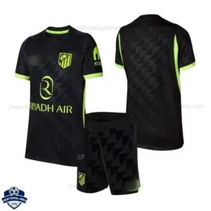 Atletico Madrid Away Kids Cheap Football Kit 2026/27 - overview