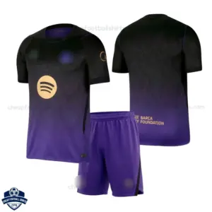 Barcelona Away Kids Cheap Football Kit 2026/27 - Overview