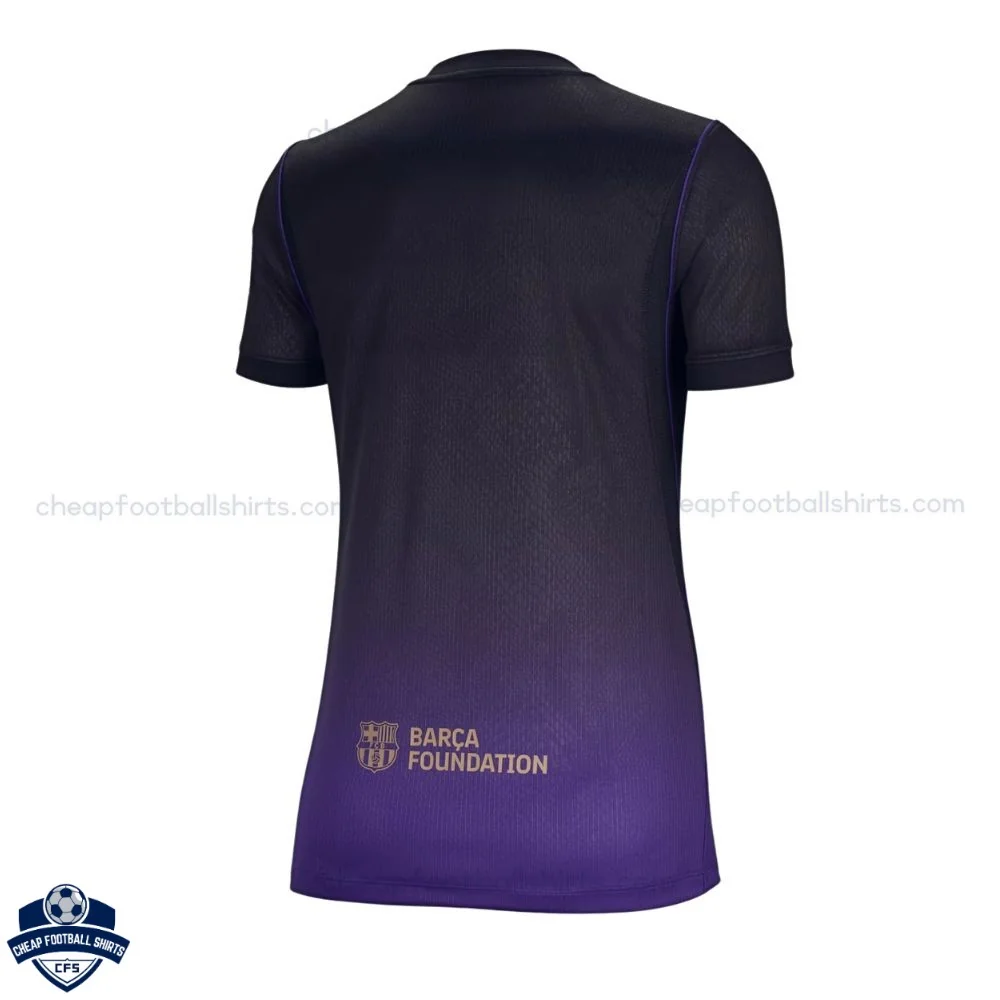 Barcelona Away Women Cheap Football Shirt 2026/27 - Back View