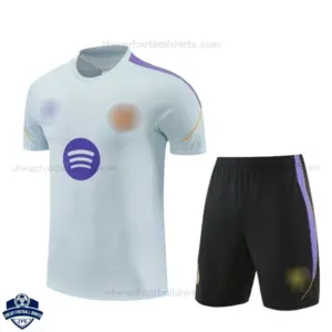 Barcelona Blue Training Adult Cheap Football Kit 2026/27- Front View