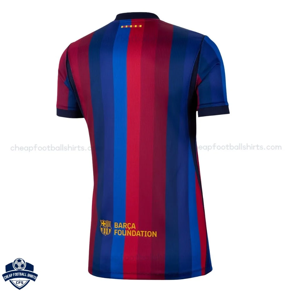 Barcelona Home Women Cheap Football Shirt 2026/27 - Back View