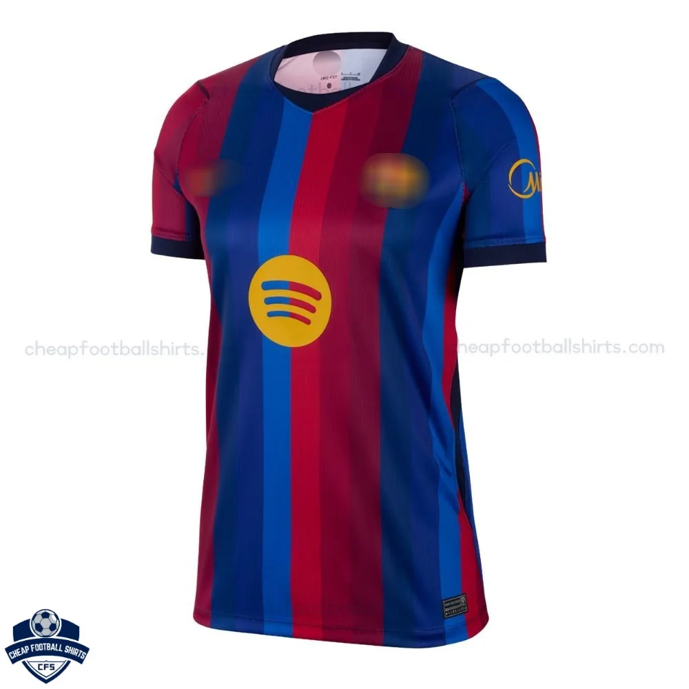 Barcelona Home Women Cheap Football Shirt 2026/27 - Front View