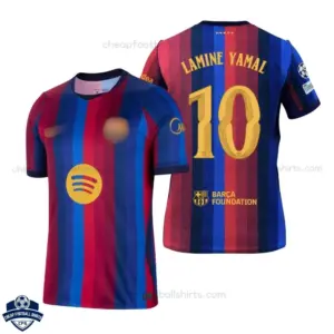 Barcelona Home Men Cheap Football Shirt 2026/27 - LAMINE YAMAL 10 - Overview