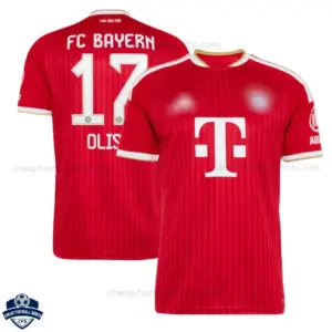 Bayern Munich Home Men Cheap Football Shirt 2026/27 - OLISE 17 - overview