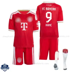 Bayern Munich Home Kids Cheap Football Kit 2026/27 - KANE 9 - Overview