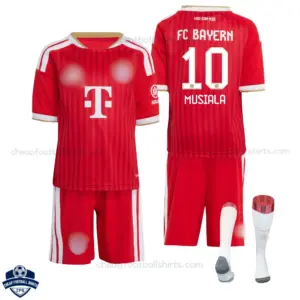Bayern Munich Home Kids Cheap Football Kit 2026/27 - MUSIALA 10 - Overview