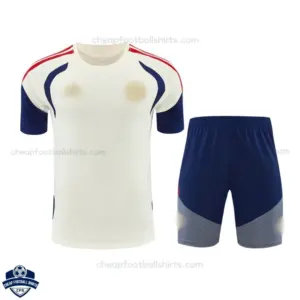 Bayern Munich White Training Kids Cheap Football Kit 2026/27 - Front View
