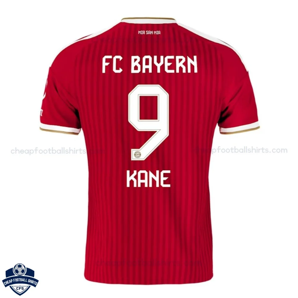 Bayern Munich Home Men Cheap Football Shirt 2026/27 - KANE 9 - Back View