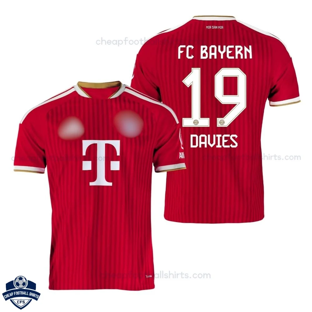 Bayern Munich Home Men Cheap Football Shirt 2026/27 - DAVIES 19 - Overview