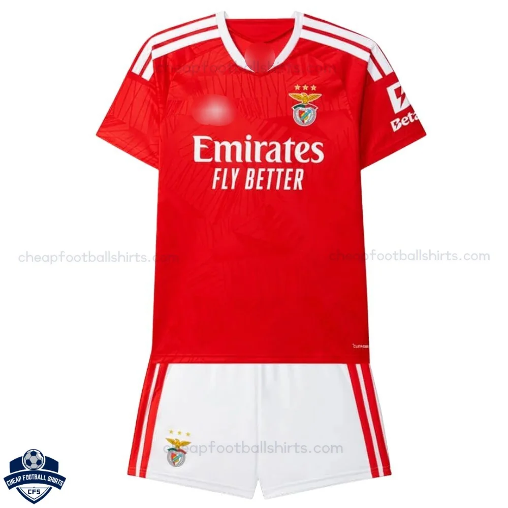 Benfica Home Kids Cheap Football Kit 2026/27 - front view