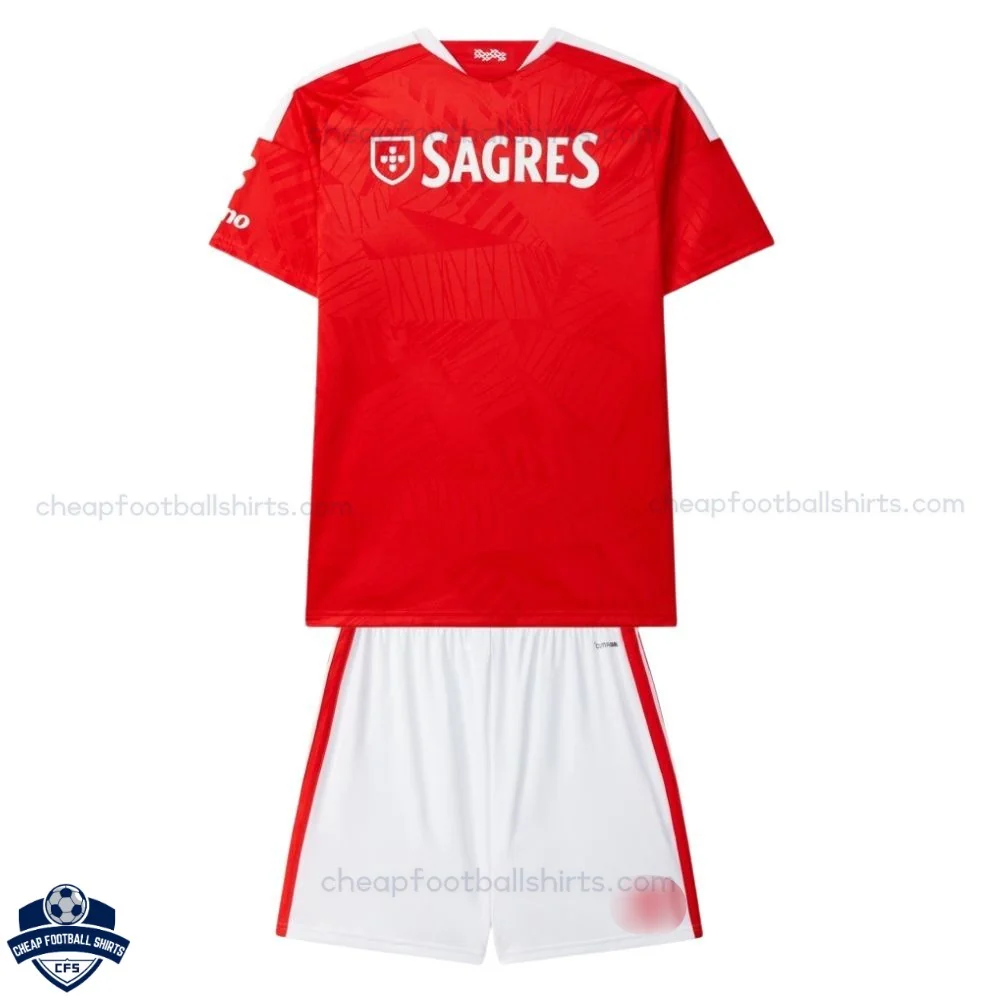 Benfica Home Kids Cheap Football Kit 2026/27- back view
