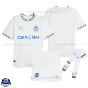 Olympique Marseille Home Kids Cheap Football Kit 2026/27 - Overview