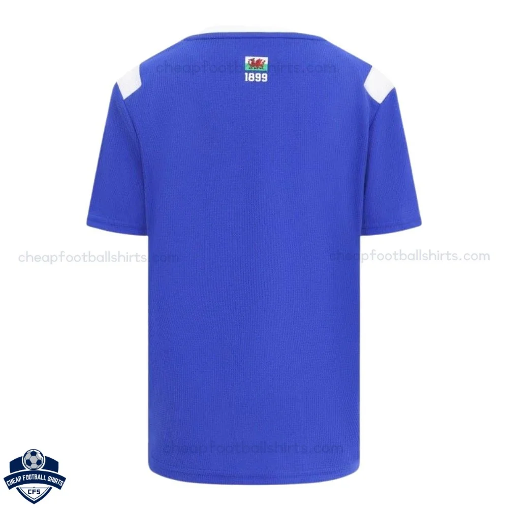 Cardiff City Home Men Cheap Football Shirt 2026/27 - Back View