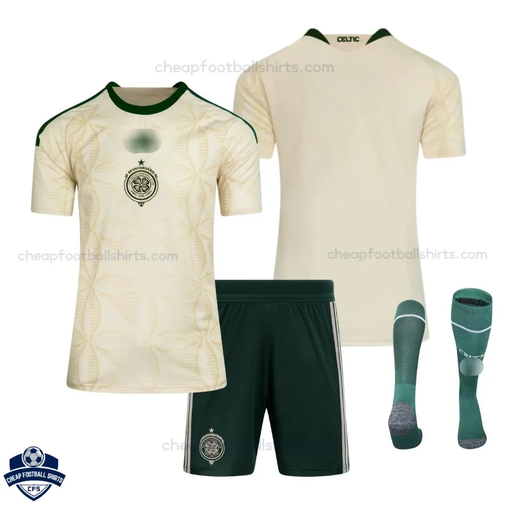 Celtic Third Kids Cheap Football Kit 2026/27 - overview