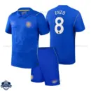 Chelsea Home Kids Cheap Football Kit 2026/27 - ENZO 8 - overview