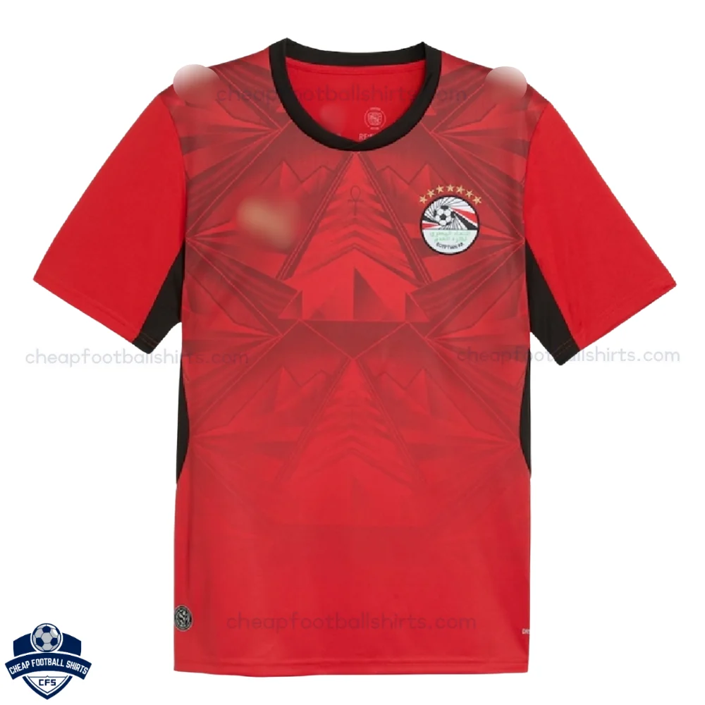 Egypt World Cup 2026 Home Men Cheap Football Shirt - Front View