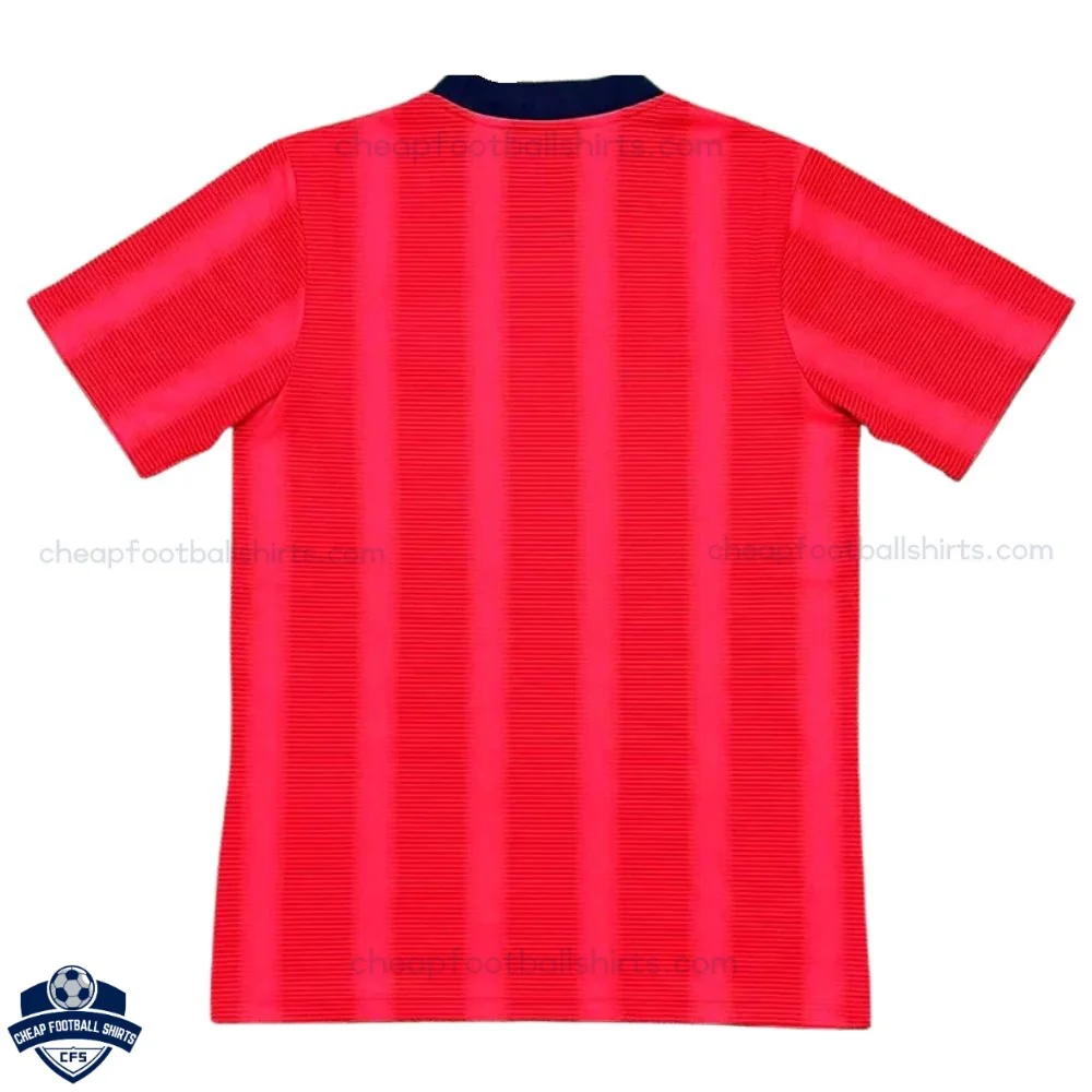 England World Cup 2026 Red Training Men Cheap Football Shirt - Back View